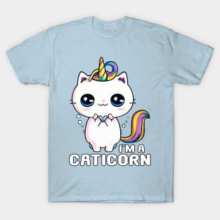 Kawaii I'm A Caticorn Unicorn Cat Kittycorn T-Shirt